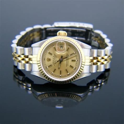 Rolex Oyster Perpetual Datejust 69000A Gold and .